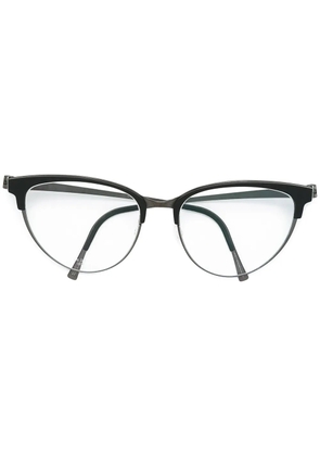 Lindberg round frame glasses - Black