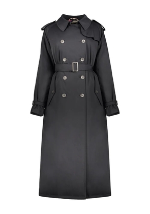 Herno double-breasted belted trench coat - Black