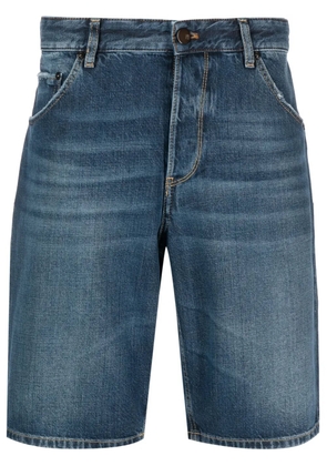 PT Torino straight-leg denim shorts - Blue