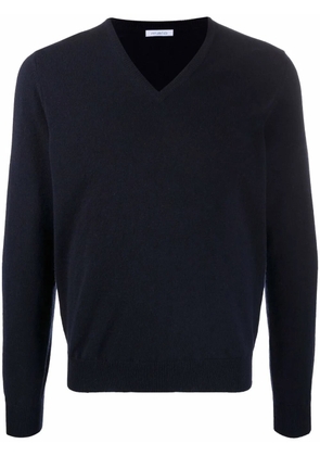 Malo V-neck cashmere jumper - Blue