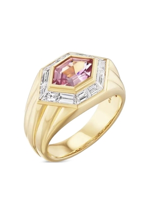 Sorellina 18K yellow gold Malaya diamond ring