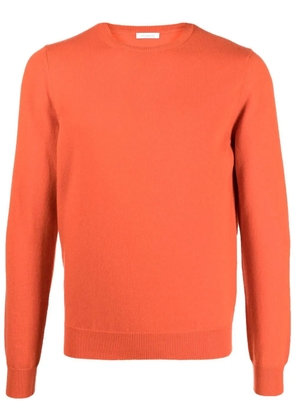 Malo round-neck knit jumper - Orange