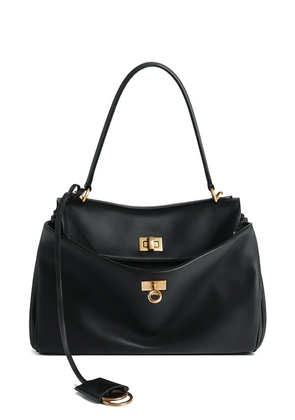 Balenciaga small Rodeo leather tote bag - Black