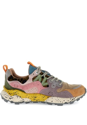 FLOWER MOUNTAIN Yamano 3 floral sneakers - Neutrals