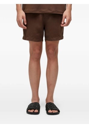Osklen side-pocket bermuda shorts - Brown