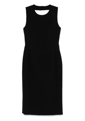 Moschino open-back midi dress - Black