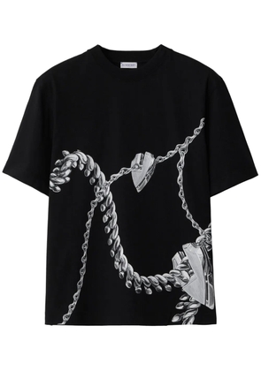 Burberry Shield Hardware cotton T-shirt - Black