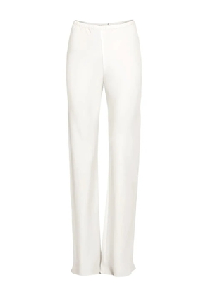 Peter Cohen bias-cut wide-leg trousers - Neutrals