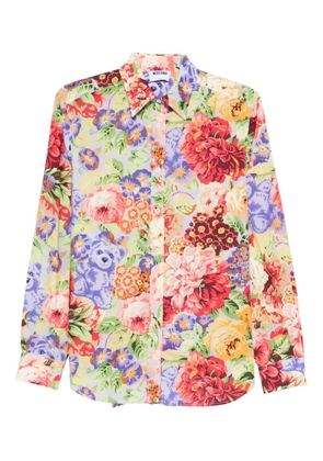 Moschino floral-print shirt - Multicolour