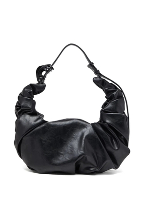 Diesel large Grab-D scrunched shoulder bag - Black