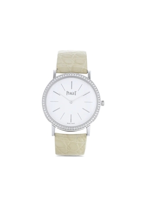 Piaget 2010 pre-owned Altiplao 34mm - White