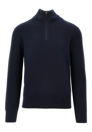 Zegna zip sweatshirt - Blue