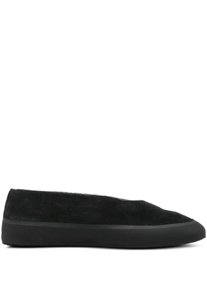 Le Monde Beryl Apres Ski shearling ballet flats - Black