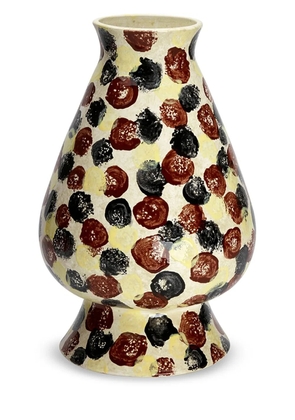 1882 Ltd Jesture Rosebud spot-print vase (36cm) - Neutrals