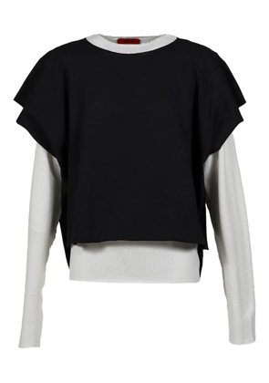 424 layered jumper - Black