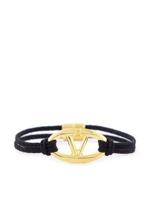 Valentino Garavani VLogo The Bold Edition rope bracelet - Black