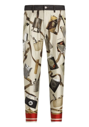 Dolce & Gabbana panelled jeans - Neutrals