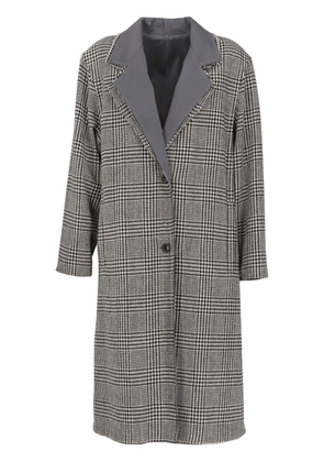 A.N.G.E.L.O. Vintage Cult 1980s check-pattern coat - Black