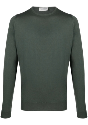 John Smedley Marcus wool jumper - Green