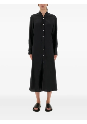 Studio Nicholson buttoned midi shirt dress - Blue