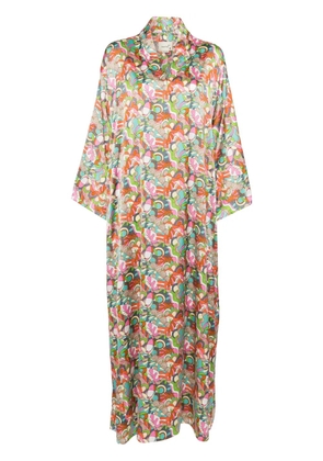 Bambah Kaleidoscopic kaftan - Pink
