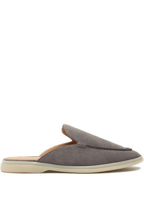 Scarosso suede slippers - Grey