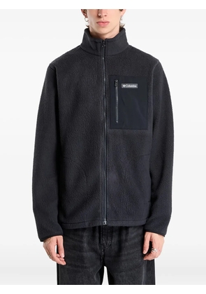 Columbia Jasper Ridge™ pebbled full-zip fleece sweater - Black