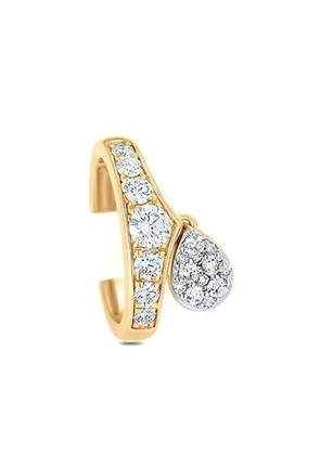 Sara Weinstock 18K yellow gold diamond ear cuff