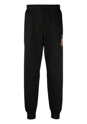Alexander McQueen logo-print track pants - Black