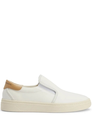 Giuseppe Zanotti GZ94 leather slip-on sneakers - Neutrals