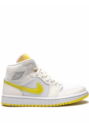 Jordan Air Jordan 1 Mid SE 'Voltage Yellow' sneakers - White