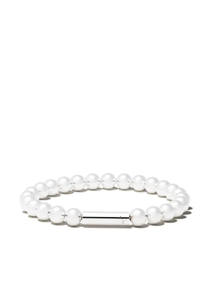 Le Gramme Le 47 beads bracelet - Silver