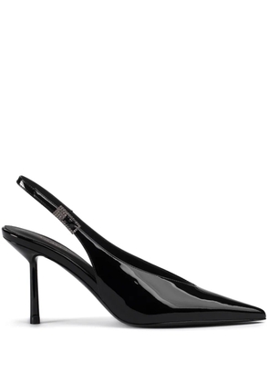 Le Silla Clivage leather pumps - Black