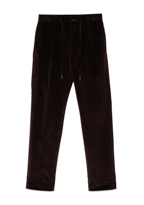 Tagliatore corduroy trousers - Brown