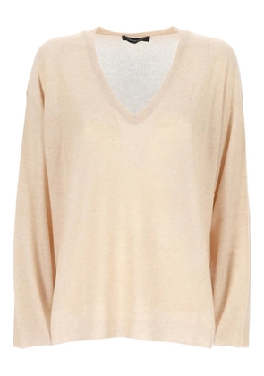 Fabiana Filippi V-neck sweater - Neutrals