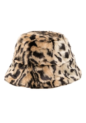 Unreal Fur Yeoman faux-fur Bucket Hat - Neutrals