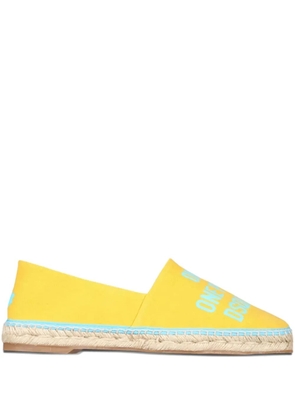 DSQUARED2 logo espadrilles - Yellow