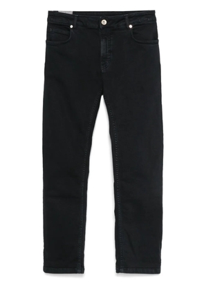 Eleventy slim-fit trousers - Black