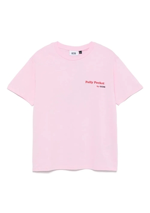 GCDS x Polly Pocket Pizza T-shirt - Pink