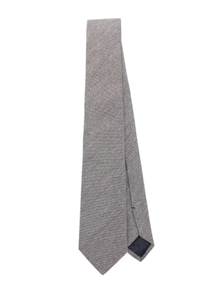 Tagliatore silk tie - Grey