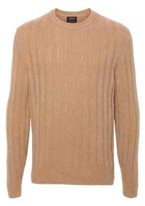Brioni long-sleeve sweater - Brown