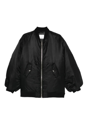 The Frankie Shop Astra zip-fastening bomber jacket - Black
