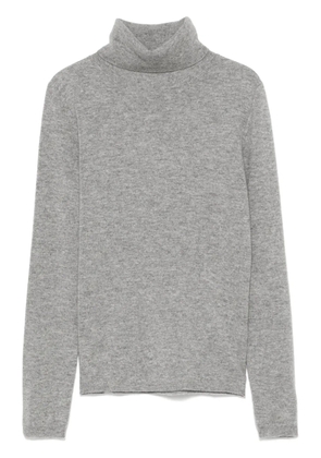 Allude roll-neck sweater - Grey
