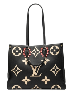 Louis Vuitton Pre-Owned 2020 Monogram Empreinte Giant Crafty Onthego GM satchel - Black