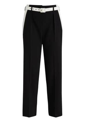 SIMONA CORSELLINI two-tone trousers - Black