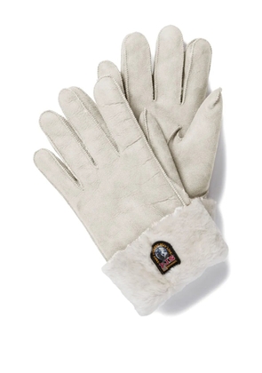 Parajumpers shearling-cuff gloves - Neutrals
