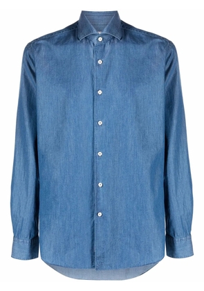 Xacus denim style shirt - Blue