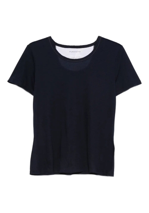 Purotatto round-neck T-shirt - Blue