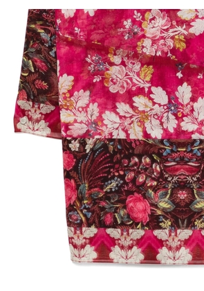 Pierre-Louis Mascia floral-print scarf - Pink