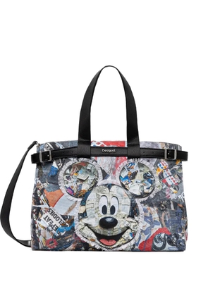 Desigual x Disney Mickey Mouse print tote bag - White